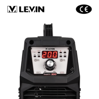 Machine à souder à l'arc MMA LEVIN EASYARC-200 220V IGBT, soudeuse à l'arc portable DC avec fonction anti-adhérence