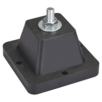Pièces détachées pour climatiseurs Bigfoot Rubber Fix-It-Foot Damping Base Mounting Set for Split Heat Pumps Outdoor Units