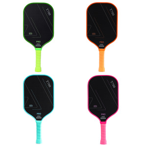 Racchetta da Pickleball Professionale con Logo Personalizzato, Nucleo a Nido d'Ape in Fibra di Carbonio, per Allenamento e Competizione - Product Image 3