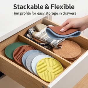 Tapis de protection de bureau en silicone, imperméable et antidérapant, pour bar, maison, table - Product Image 6