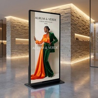 Kiosco de Señalización Digital Inteligente AIYOS con Pantalla Interactiva de Pantalla Completa, Recepcionista con IA, Pantalla Táctil LCD 4K y CMS