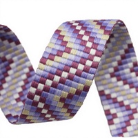 Nouvelle Sangle Épaule en Jacquard 100% Polyester Tissé Écologique 38mm/50mm pour Sacs à Dos, Sacs, Textiles de Maison et Chaussures