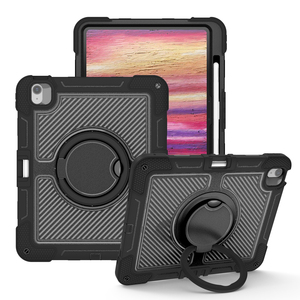 <span class=keywords><strong>ซิ</strong></span>ลิโคนกันกระแทกสีดำ 360 องศา °   แท่นวางห<span class=keywords><strong>ม</strong></span>ุนได้สำหรับแท็บเล็ต ป้องกันการกระแทก เห<span class=keywords><strong>ม</strong></span>าะสำหรับงานอุตสาหกรร<span class=keywords><strong>ม</strong></span>และโลจิสติกส์ สำหรับเคส <span class=keywords><strong>iPad</strong></span> <span class=keywords><strong>Air</strong></span> 13 นิ้ว - Product Image 1