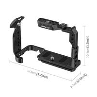 Cage de stabilisation en métal noir PULUZ, très vendue, pour caméra cinéma Sony FX2 ILME-FX2B