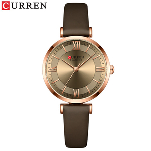 CURREN Fashion Women Watch Casual Elegance <span class=keywords><strong>orologi</strong></span> da <span class=keywords><strong>donna</strong></span> al quarzo <span class=keywords><strong>orologi</strong></span> da polso Charm <span class=keywords><strong>cinturino</strong></span> in <span class=keywords><strong>pelle</strong></span> orologio da <span class=keywords><strong>donna</strong></span> - Product Image 3