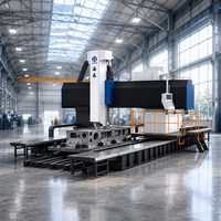 Centre d'usinage de précision CNC à colonne dynamique de grande envergure pour le traitement des métaux lourds