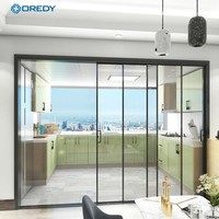 OREDY Sistema de Puerta Corredera Automática con Motor Lineal de Levitación Magnética para Sensor de Puerta Automática del Hogar