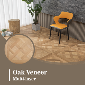 Suelo de Madera Multicapa de Roble con Núcleo de Abedul, 15 mm de Grosor, Instalación Moderna T&G para Cocina, Baño, Villa y <span class=keywords><strong>Parque</strong></span> - Product Image 2