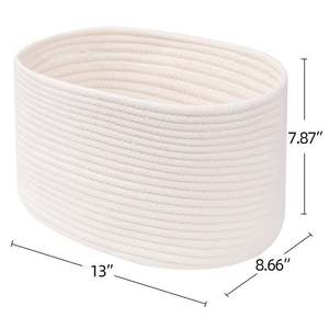 Panier à couvertures 10x12 <span class=keywords><strong>en</strong></span> cuir, vente <span class=keywords><strong>en</strong></span> gros, rangement pour jouets de chien, pour petits chiens, personnalisé, lit pour garçons, <span class=keywords><strong>toile</strong></span>, fournitures pour la fabrication de cadeaux - Product Image 2