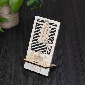 Organisateur de bureau professionnel amarrage en bois pour panneau mural de téléphone portable et boîtes en bois support de téléphone - Product Image 4