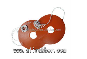 Calentador de silicona Circular redondo de 800W de diámetro, 350mm (13,8 "), impresora 3D Delta, cama térmica, almohadilla térmica de silicona Flexible con adhesivo - Product Image 3