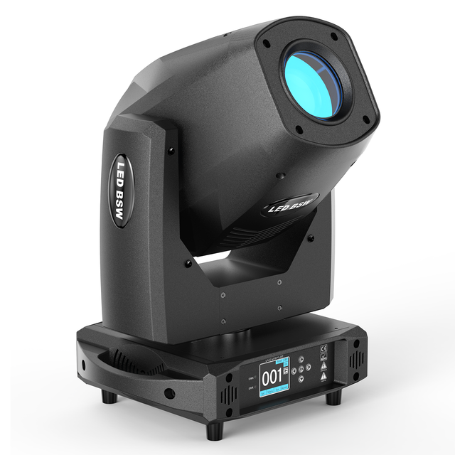 New Arrival  200W LED Beam 3IN1 Moving Head Lights 17 Gobo 10 Color 5 Prims Fogging Effect BSW Wash Zoom Moving Head Light