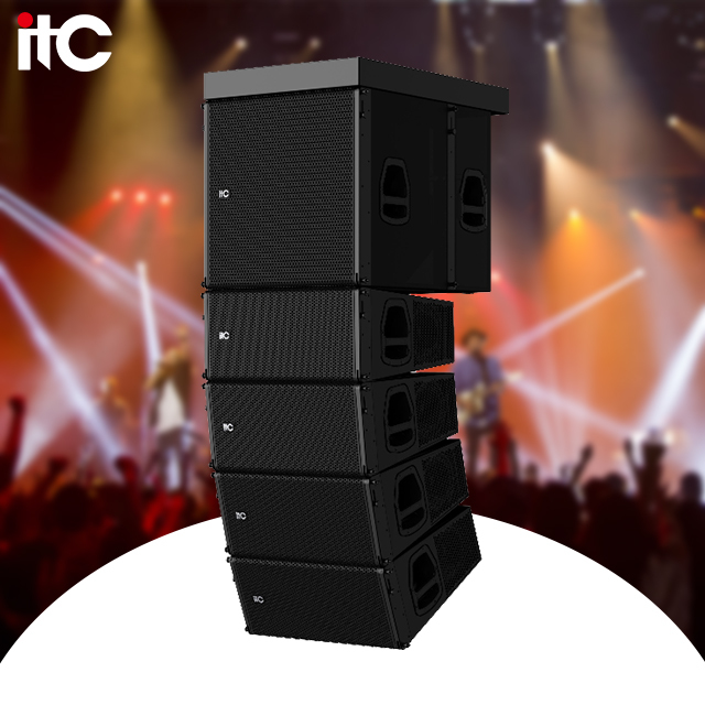 Professional Passive Line Array Speaker 12-Inch Neodymium 4/8 Ohm Metal Pro Audio