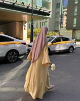Dubai Luxus Modest Fashion Hosenset Premium Langer Cardigan Passender Innenanzug Islamische Bürokleidung Hochzeit Kulturelle Eleganz