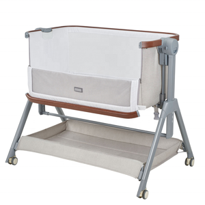 Nouveau lit cododo 1S pliable rapide avec design latéral large, réglable, pour bébés, nourrissons et tout-petits, berceau pour nouveau-né, lit bébé - Product Image 3