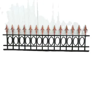 Конструкция забора, кованый железный декоративный бетонный забор для сада, распродажа