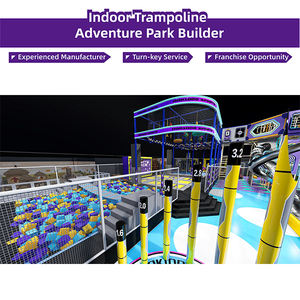 Bettaplay Aire de jeux intérieure commerciale modulaire personnalisée de 1600 m², aire de jeux pour enfants, piscine à balles, toboggans, centres de divertissement familial - Product Image 2