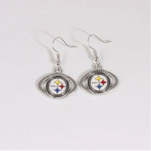 Pengiriman cepat anting-anting menjuntai Dallas Football Amerika Dallas Cowboys perhiasan warna anting-anting Hari permainan tim sepak bola gaya <span class=keywords><strong>2</strong></span> - Product Image 6