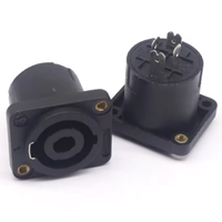 Connecteur audio 4 broches, Haut-parleur carré 4 broches, Prise femelle professionnelle, Amplificateur, Interface Nomon, Prise microphone