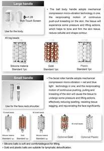تجديد شباب البشرة المحترف لمكافحة السيلوليت بتقنية جديدة أسطوانة علاج طبيعي للتخلص من آلام الجسم - Product Image 5