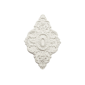 Base de Lámpara de <span class=keywords><strong>Techo</strong></span> de PU Estilo Francés, Decoración de <span class=keywords><strong>Techo</strong></span> con Relieve, Forma Irregular de Lujo - Product Image 1