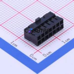 511101451 Housing (Wire-to-Board / Wire-to-Wire) P=2mm Connector ( Jack Structure: 2x7P )( Pitch: 2mm )( Row Spacing: 2mm ) - Product Image 2