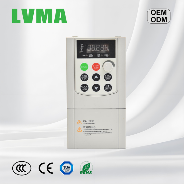 Customizable 750W 5.5kW 1.5KW-15KW Variable Frequency Drive (VFD) 200V-400V Frequency Converter Single Phase Three Phase