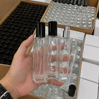 Flacon de parfum portable 2ml 3ml 5ml 10ml en verre avec capuchon UV argenté, doré ou noir, tube pulvérisateur de poche avec pompe à brume, atomiseur de parfum