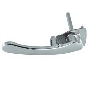 <span class=keywords><strong>Serrure</strong></span> à crochet de type L Aisi316 verrouillable avec fixation à <span class=keywords><strong>3</strong></span> <span class=keywords><strong>points</strong></span> pour armoires électriques et boîtiers industriels - Product Image 1