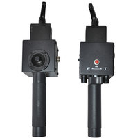 15m Jimmy Jib Crane Verwenden Sie einen motorisierten Pan Tilt Head und einen 6-Rad-Dolly