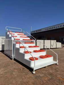 Attrezzatura da competizione per atletica leggera di alta qualità, marca HANGJIA, in acciaio ad alto tenore di carbonio, con tribuna per 12 persone. - Product Image 5