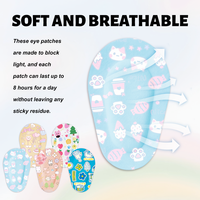 Patch oculaire médical jetable OEM en gros pour le soin de l'amblyopie, respirant, protection orthoptique CE