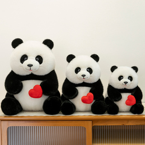 Pronto per la Spedizione: Peluche Panda Carino con Cuore <span class=keywords><strong>We</strong></span> <span class=keywords><strong>Bare</strong></span> <span class=keywords><strong>Bears</strong></span> - Giocattolo in Peluche (Panda) Regalo di Compleanno per Bambini Peluche Panda Personalizzato - Product Image 4