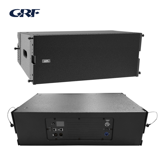 Professional Active Speaker Two Way Dual 10 Inch Line Array Speakers Powered Audio Sound System Waterproof for Concert Stage