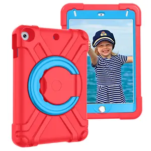Case For Ipad Mini 4/5 Generation With Holder Armor Tpu Pc Shell Smart Stand Protective Tablet Cover