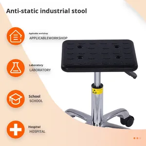 Có thể điều chỉnh xoay bảng điều khiển hiện đại chống tĩnh thép không gỉ Phân rắn trường phòng thí nghiệm ghế bụi-miễn phí hội thảo phòng khách - Product Image 2