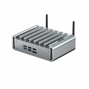 <span class=keywords><strong>HYSTOU</strong></span> N100 <span class=keywords><strong>Mini</strong></span> <span class=keywords><strong>PC</strong></span> industriel sans ventilateur 12th 4 LAN Firewall Alder Lake Quad Core Win 10/11 UHD ordinateur de bureau avec SSD - Product Image 3