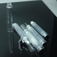 Tube de crème pour les yeux sans air de 15 ml, applicateur en plastique, pompe à vide, emballage cosmétique, stylo pour sérum, OEM