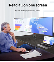 Nouvel écran LCD super large 5K de 49 pouces, moniteur de jeu incurvé 144 Hz avec panneau IPS et fonction haut-parleur