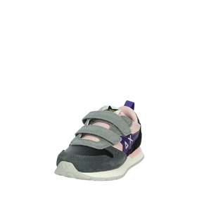 Sun68 Baskets pour filles Z44409B Noir Gris Chaussures épaisses Fermeture Velcro Vêtements décontractés pour enfants - Product Image 6