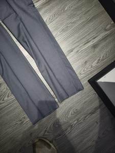 กางเกงผู้ชายแบบสั่งตัด กางเกงเอี๊ยมลำลอง ผ้าแคนวาส กระเป๋าหลายช่อง ทรงหลวม ใส่ทำงานได้ ใส่ได้ทั้งแบบลำลองและเป็นทางการ กางเกงขายาวผู้ชาย - Product Image 2