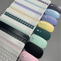 Combo de Teclado y Ratón Inalámbrico Delgado con Retroiluminación RGB y Proyección Láser, Compatible con Múltiples Dispositivos para Windows, Mac, Tablet, Pedidos al por Mayor, PCB
