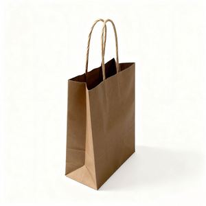 Bolsas de Papel Kraft Personalizadas KM para Empaque de Ropa, Bolsas de Compras de Grado Alimenticio - Product Image 3