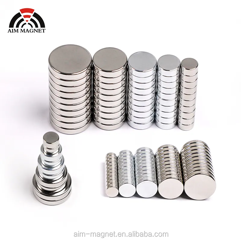 Magnetic Material Disc Neodymium Magnet N35 N38 N42 N45 N50 N52