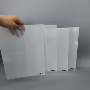 DIY şablon ve lazer kesim yapmak için 10mil esnek boş şablon levha Mylar tip A