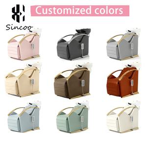 Meubles de salon de coiffure de style européen de haute qualité, table de toilette, chariot à outils, canapé d'attente, ensemble de lit pour <span class=keywords><strong>shampooing</strong></span>, couleur personnalisable - Product Image 4