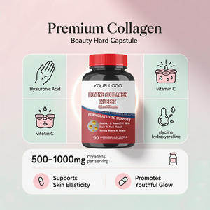 Kapsul Kolagen Sapi & <span class=keywords><strong>Softgel</strong></span> Bersertifikat Halal <span class=keywords><strong>Kosher</strong></span> Produk Kecantikan Dewasa Antioksidan 60 Kapsul/Botol Grosir - Product Image 3