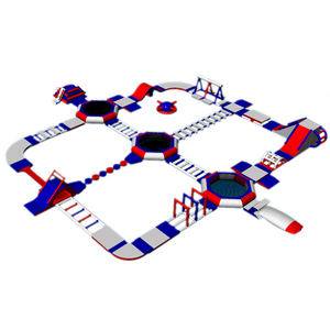 Jouet gonflable flottant pour parc aquatique gonflable, pas <span class=keywords><strong>cher</strong></span>, course d'obstacle d'eau, à vendre - Product Image 3