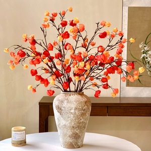 Flores Artificiales Muyu Chronicles, Ramas Individuales de Frutos Rojos de Seda, Decoración para el Hogar de Año Nuevo - Product Image 2