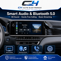 Système de navigation GPS pour Toyota Camry 2024, écran tactile HD 12,3 pouces, Android Auto sans fil, CarPlay, radio stéréo Bluetooth